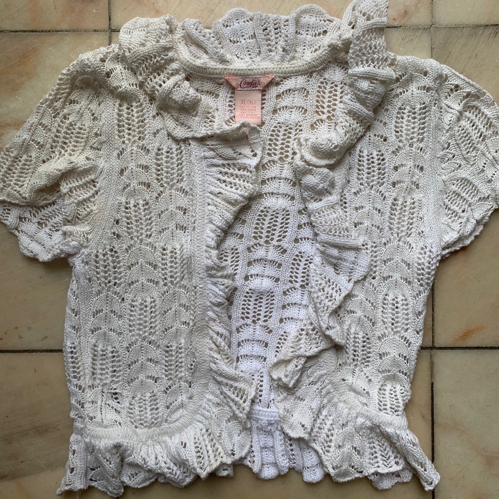 White Mini Sweater